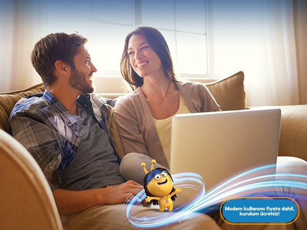 Turkcell’lilere 1 Ay Ücretsiz Yalın VDSL’in Yıldızı